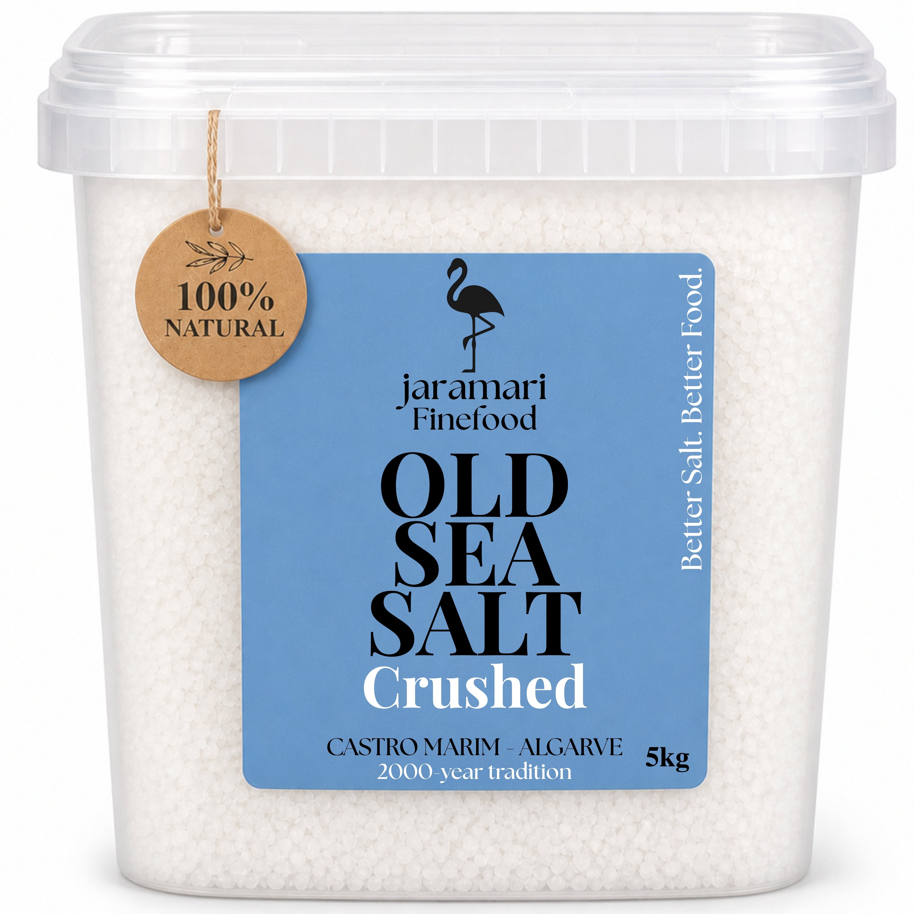 Crushed Sea Salt 5 kg im Eimer