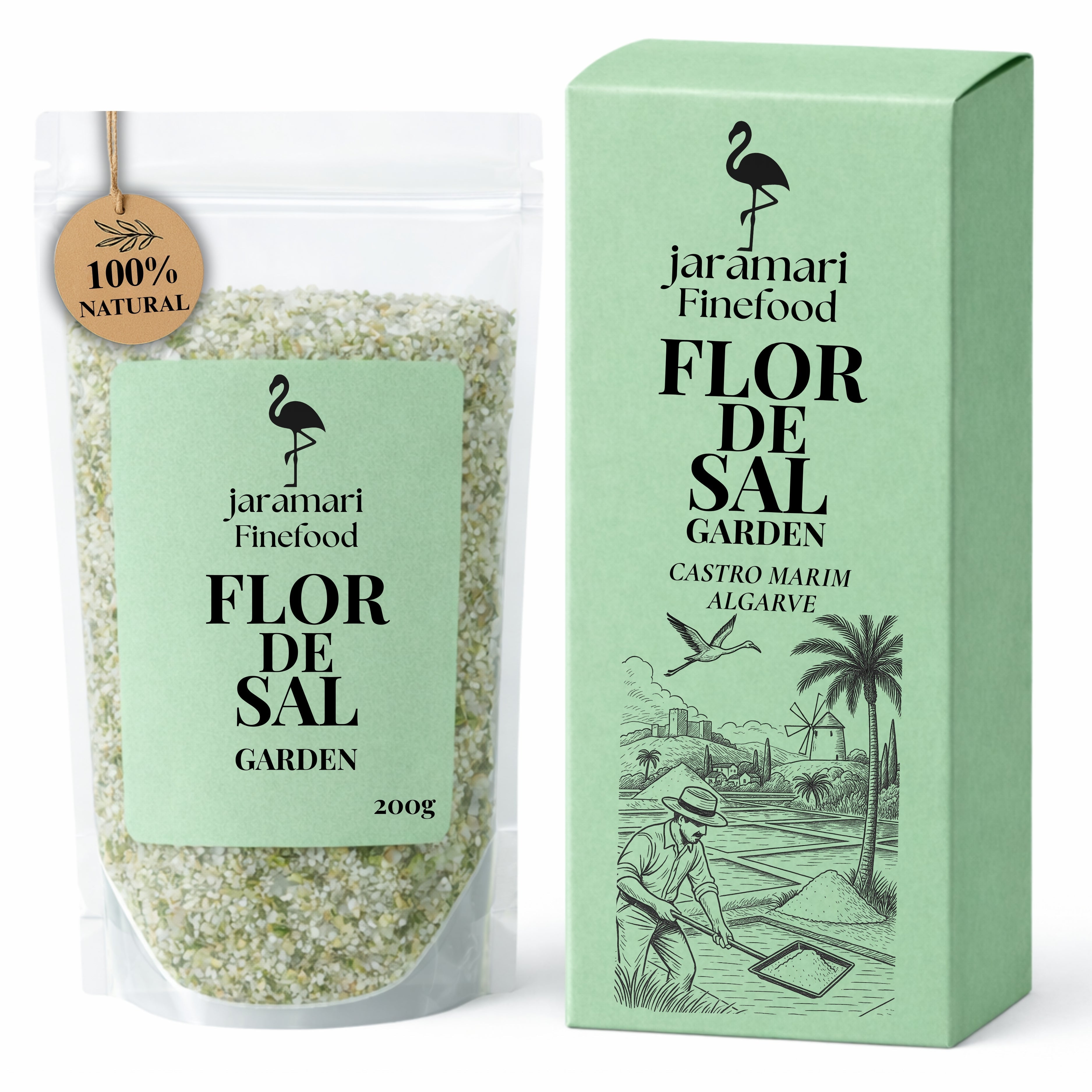 Flor de Sal Garden 200 g im Doypack