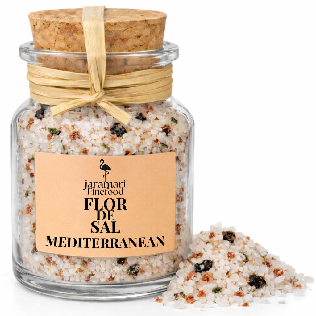Flor de Sal Mediterranean 100 g im Glas
