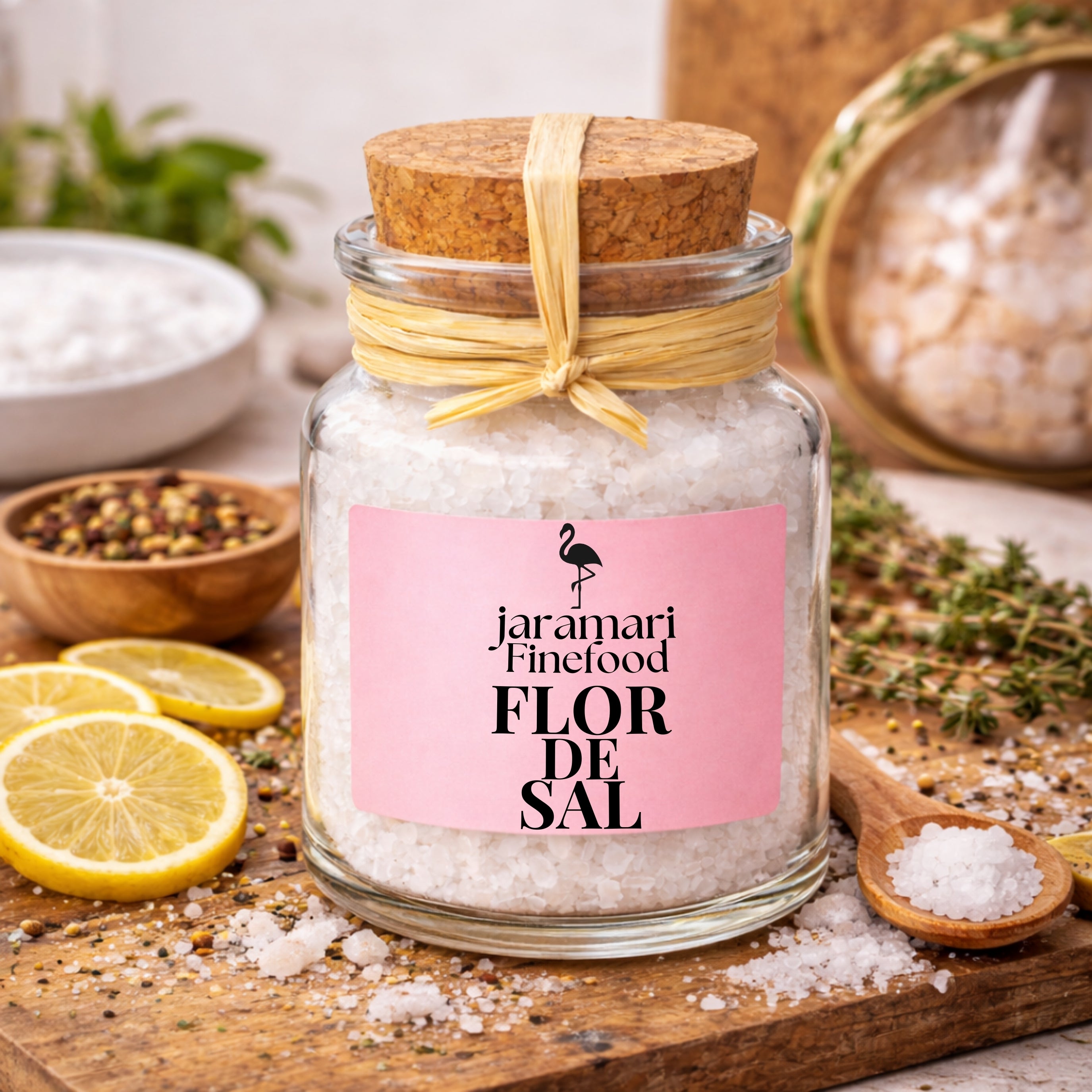 Flor de Sal Natur im Glas