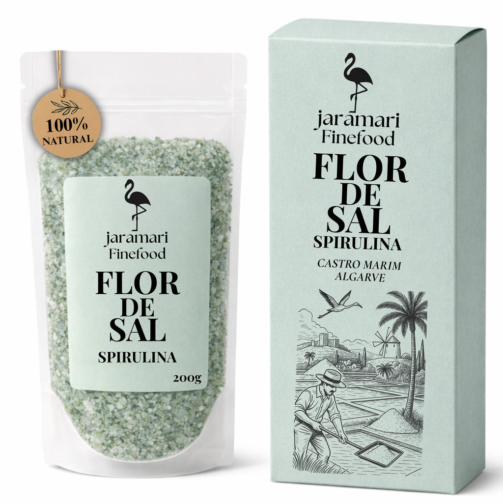 Flor de Sal Spirulina Detail
