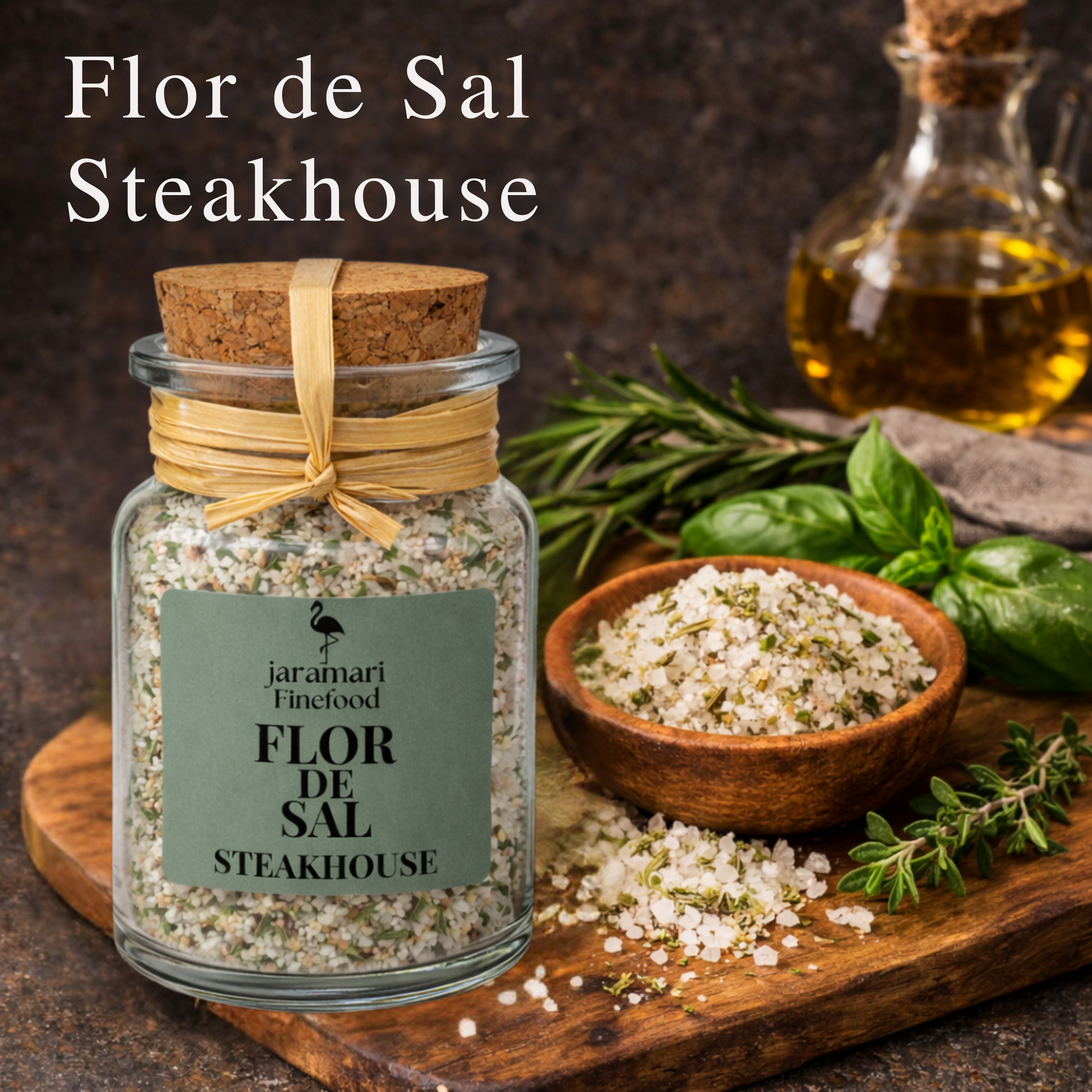 Flor de Sal Steakhouse 100 g im Glas