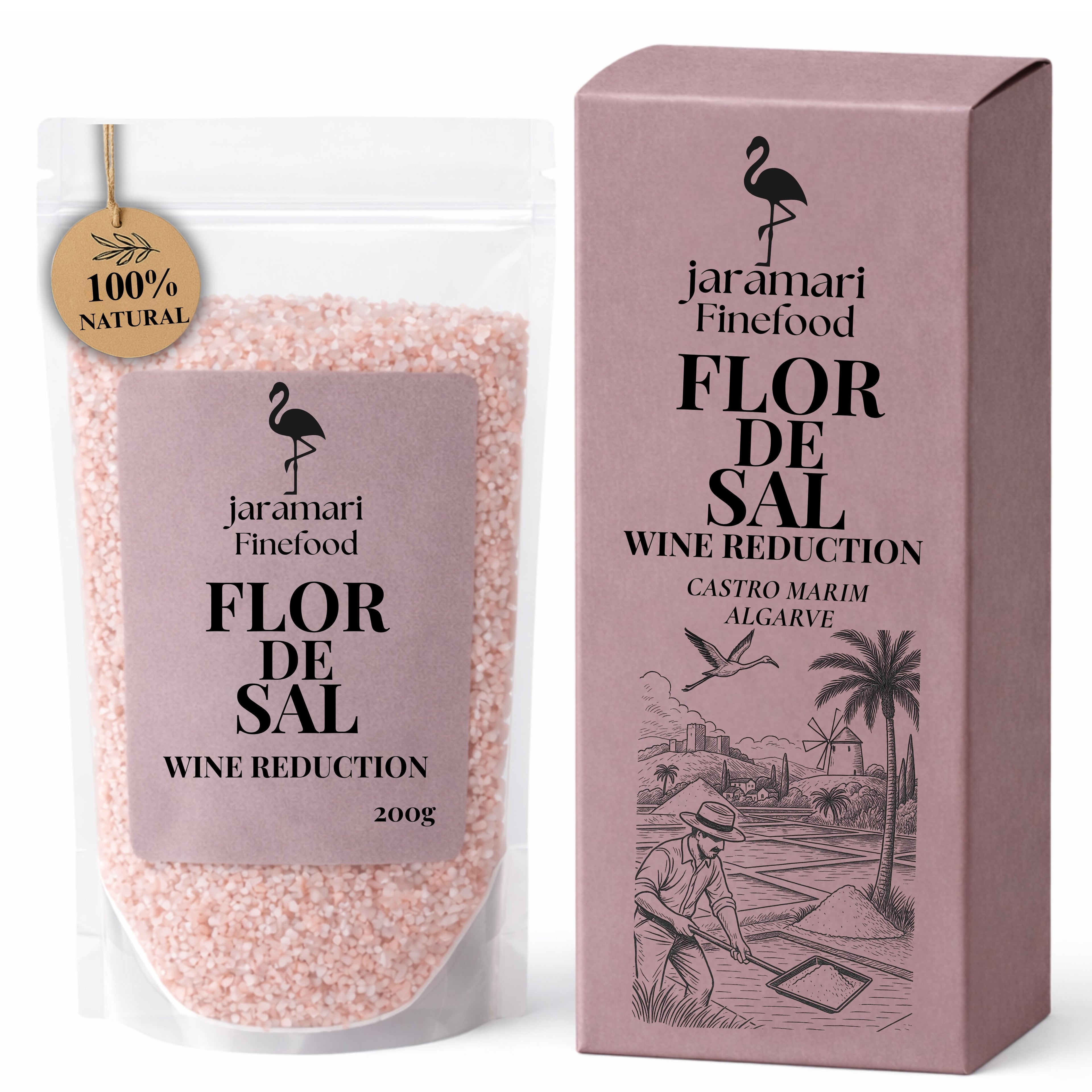 Flor de Sal Wine Reduction Detail