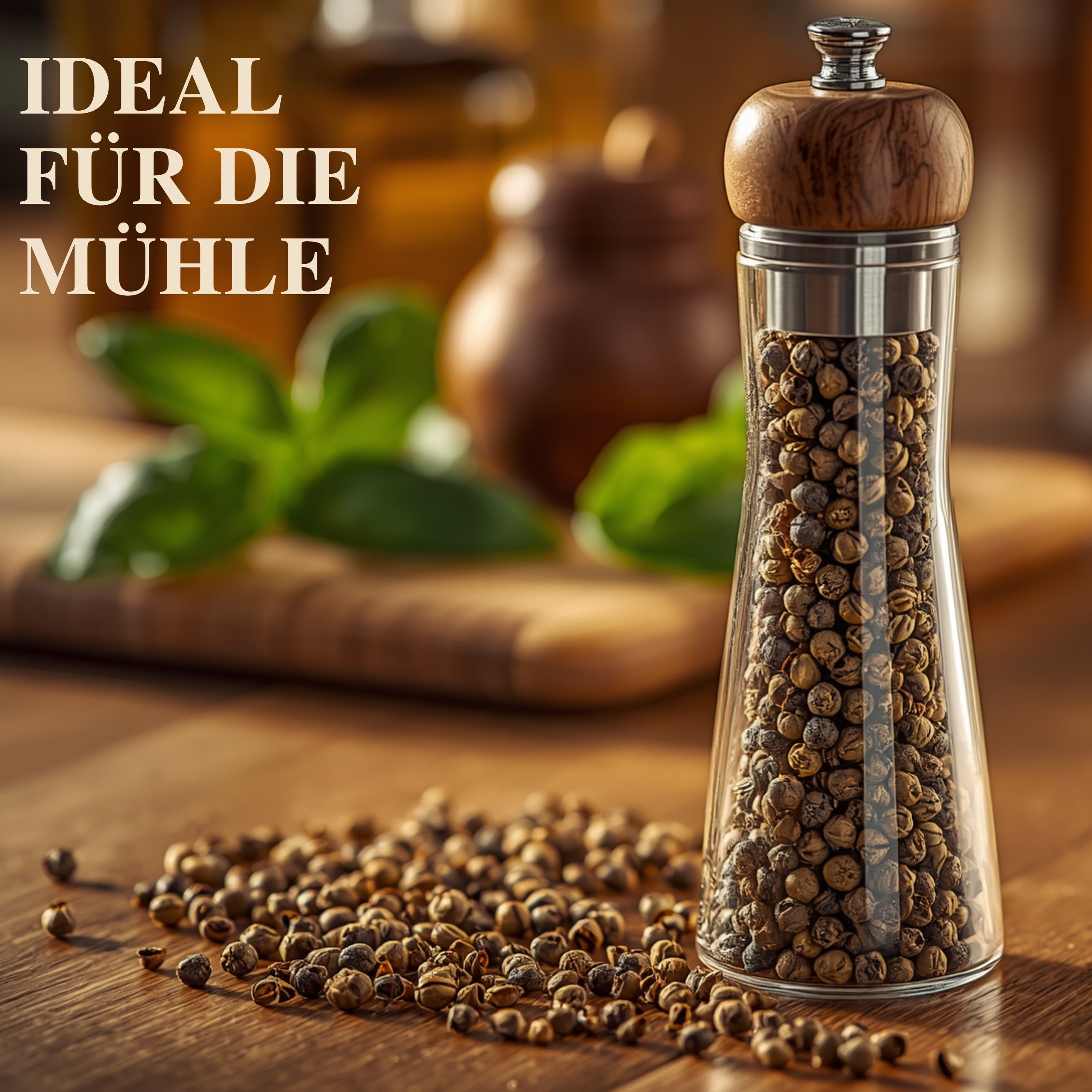Grüner Pfeffer 70 g – ideal für die Pfeffermühle