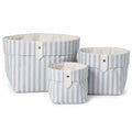 jaramari Aufbewahrungskörbe – 3er Set – Blau