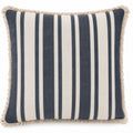 jaramari Boho Kissen 40 × 40 cm – Blau