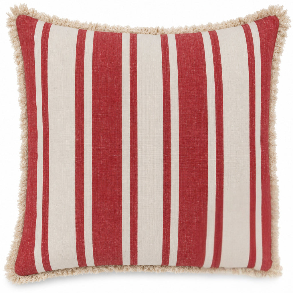 jaramari Boho Kissen 40 × 40 cm – Rot
