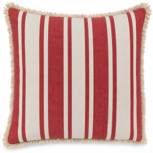 jaramari Boho Kissen 40 × 40 cm – Rot