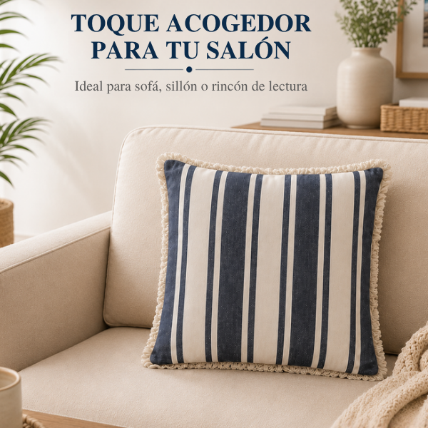 jaramari Boho Kissen 40 × 40 cm – Wohnzimmer