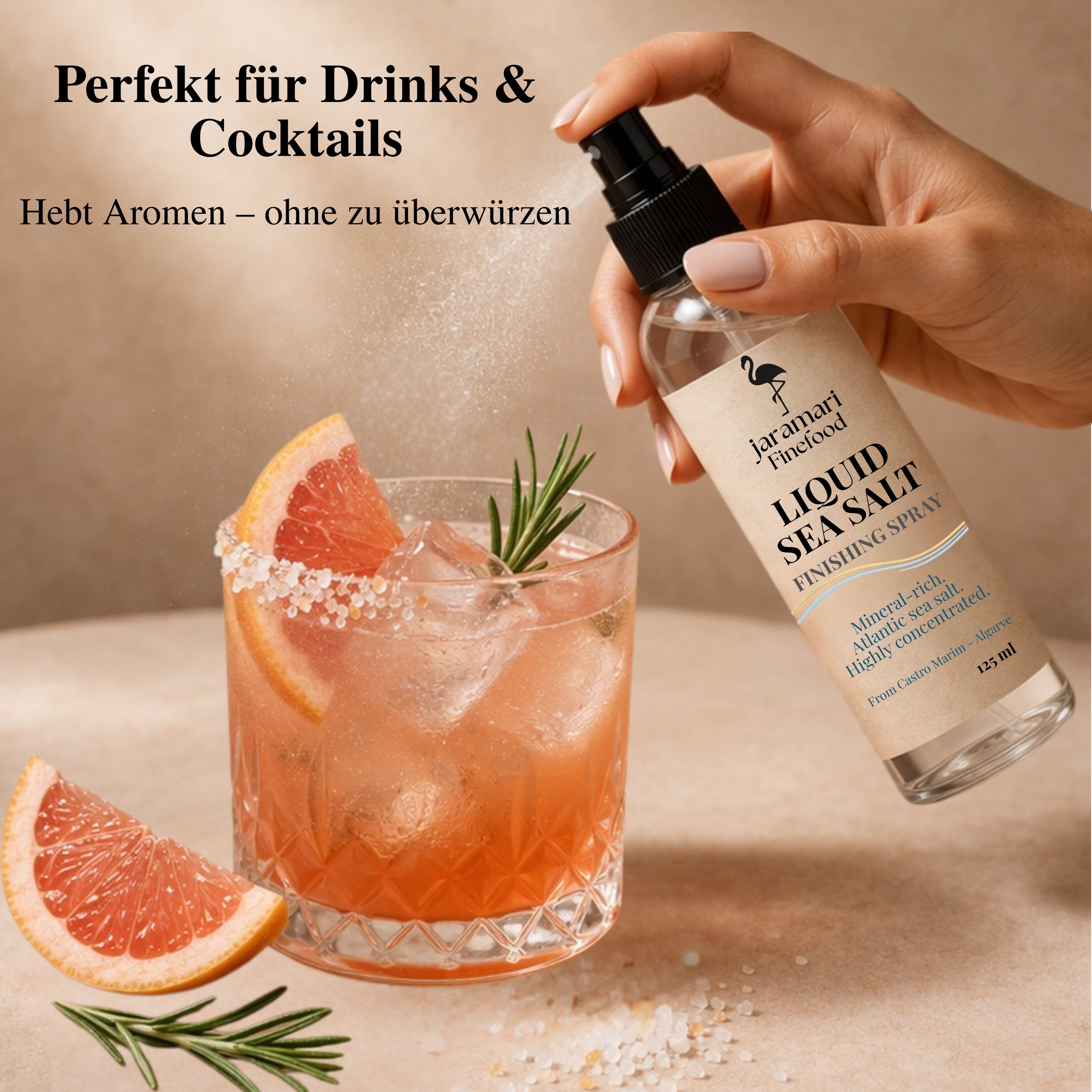 Liquid Sea Salt – mineralische Spezialität aus den Salinen von Castro Marim