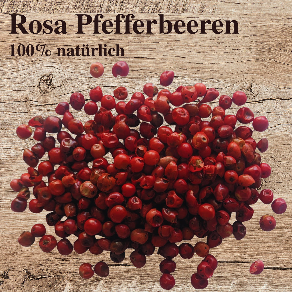 Rosa Pfefferbeeren 50 g – 100 % natürlich und unverarbeitet
